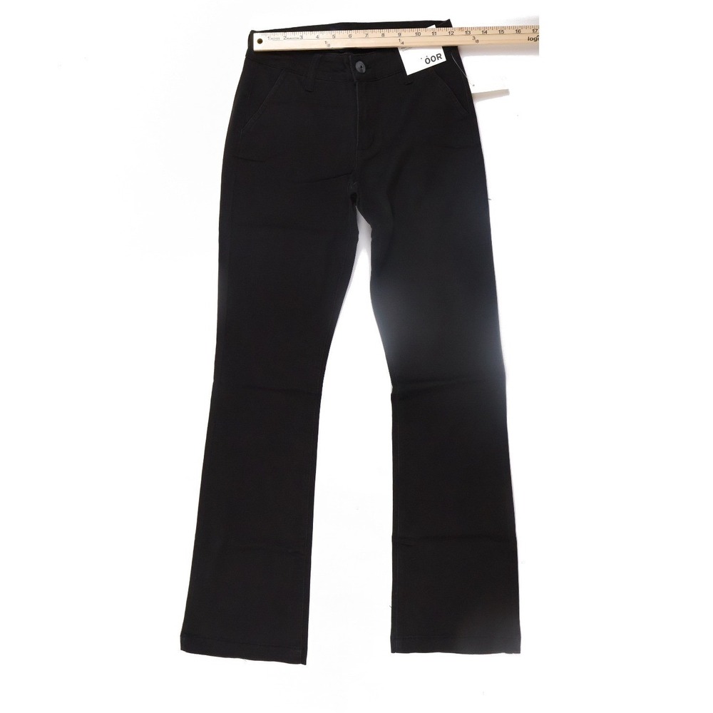 Aeropostale Chino Pants Aero Classic Stretch Black Solid 00R